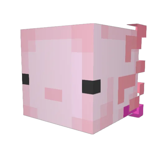Super_Panadol Minecraft avatar head, 3D render
