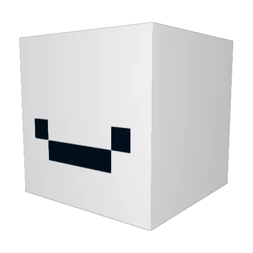 Super_Sigma_67 Minecraft avatar head, 3D render