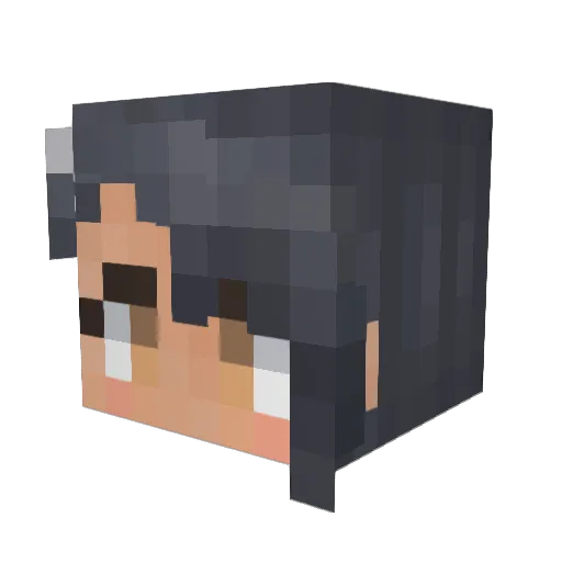 Super_Skrull_3 Minecraft avatar head, 3D render