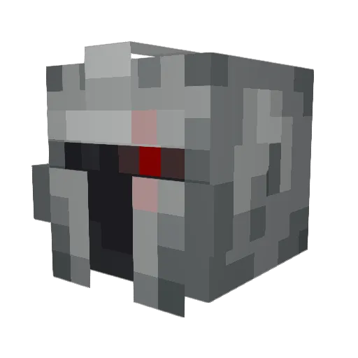 Super_Song Minecraft avatar head, 3D render