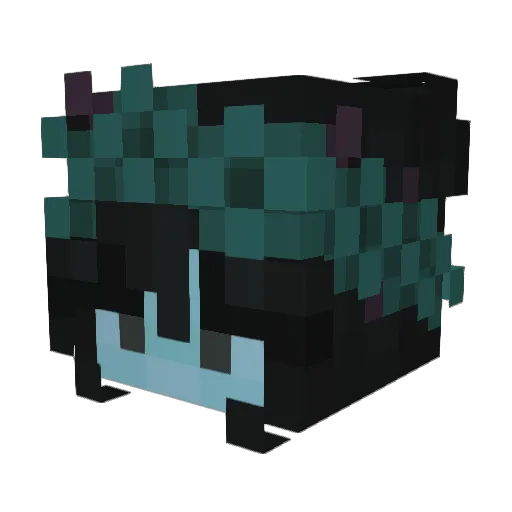 Super_Zwergin Minecraft avatar head, 3D render