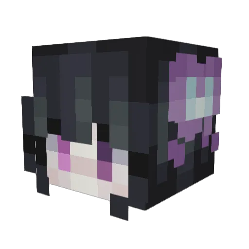Super_chicken_12 Minecraft avatar head, 3D render