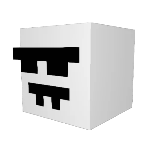 Super_madras Minecraft avatar head, 3D render