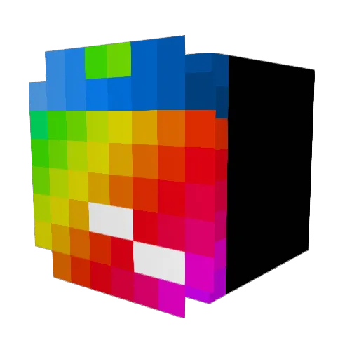 Superbag1983 Minecraft avatar head, 3D render