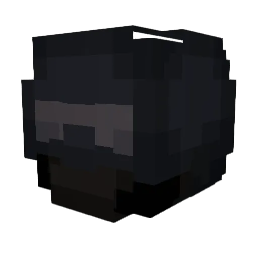 Superboy232 Minecraft avatar head, 3D render