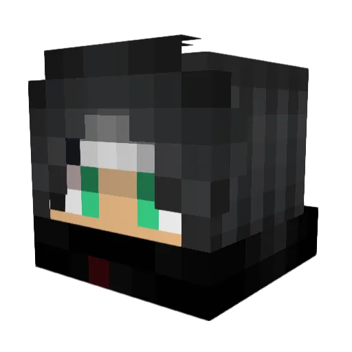Superfelix6410 Minecraft avatar head, 3D render