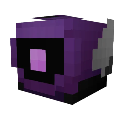 Superion Minecraft avatar head, 3D render