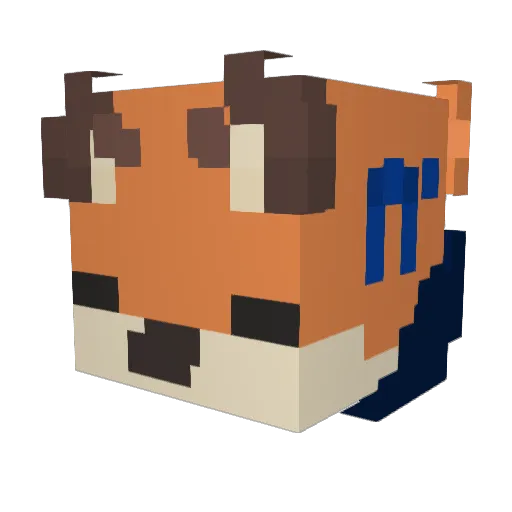 Minecraft-Avatar von SuperiorElm: Kopf als 3D-Render