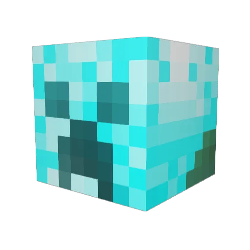 Superior_Lan Minecraft avatar head, 3D render