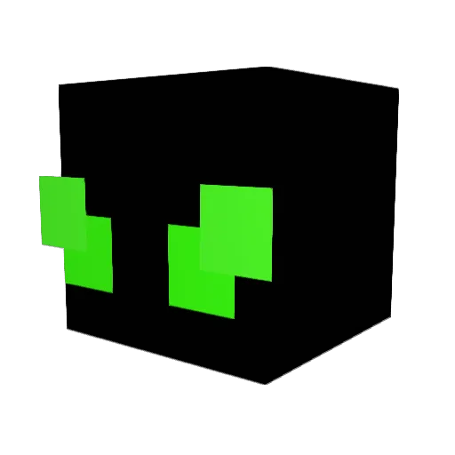 Superjens112 Minecraft avatar head, 3D render