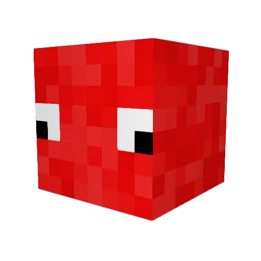 Superman16315 Minecraft avatar head, 3D render
