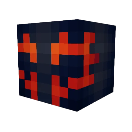 Superman3453 Minecraft avatar head, 3D render