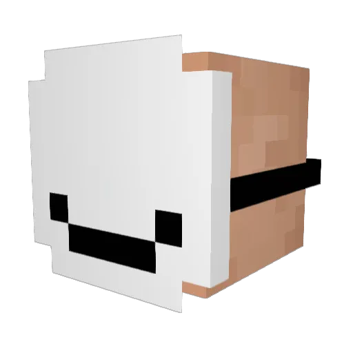 SupermanGTA543 Minecraft avatar head, 3D render