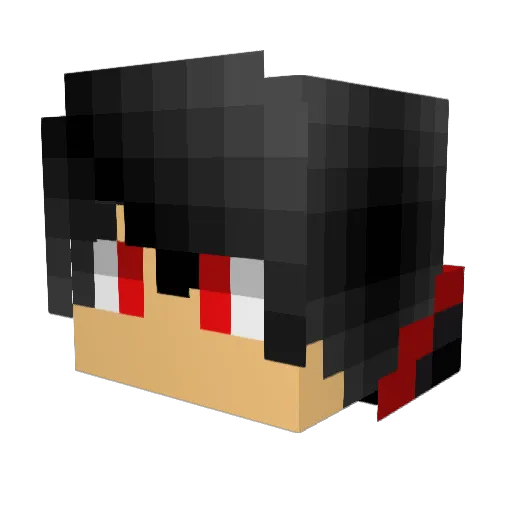 Superman_Sephry Minecraft avatar head, 3D render