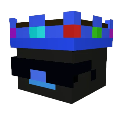 Supermanek7 Minecraft avatar head, 3D render
