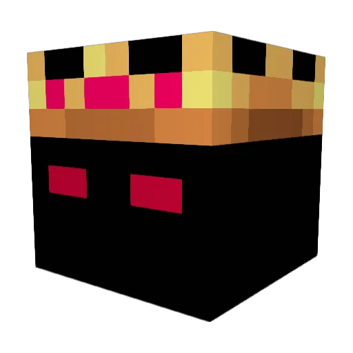 Supernudel2137 Minecraft avatar head, 3D render