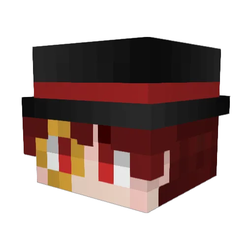 Supernutbar5 Minecraft avatar head, 3D render