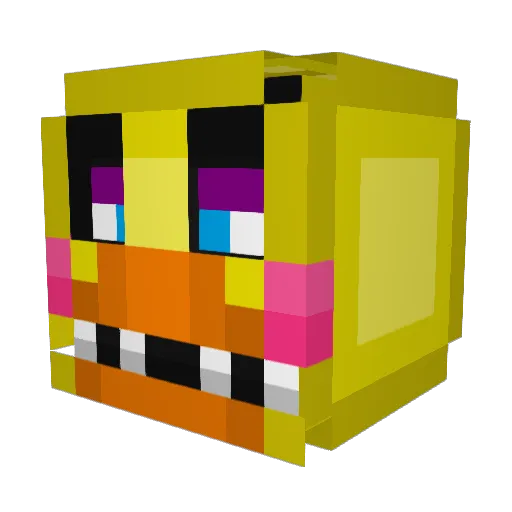 Supersheep07 Minecraft avatar head, 3D render