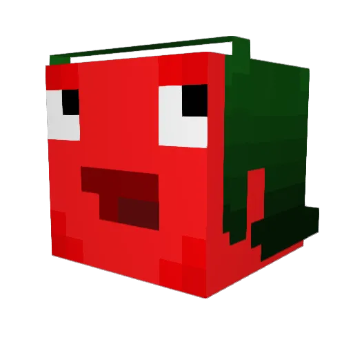 Supershot123 Minecraft avatar head, 3D render