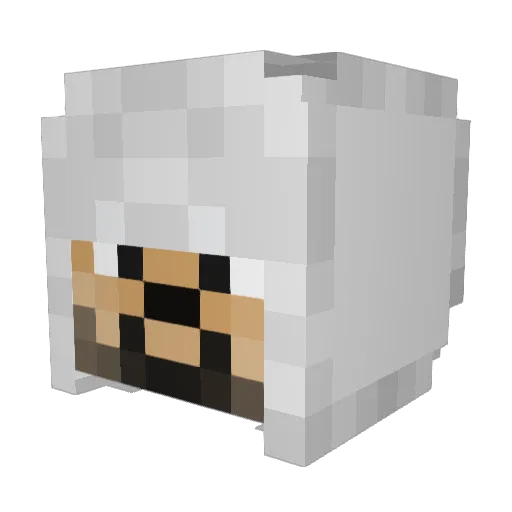 Superstrike034 Minecraft avatar head, 3D render