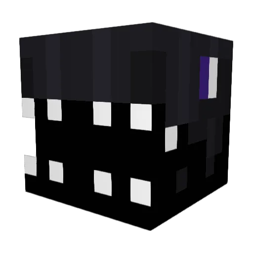 Supervillain_Joe Minecraft avatar head, 3D render