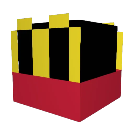 Supetastic Minecraft avatar head, 3D render