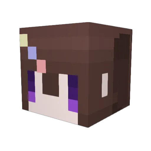Supi_426 Minecraft avatar head, 3D render