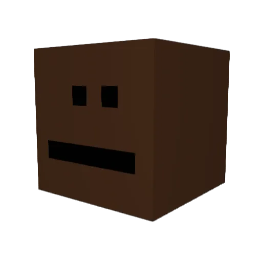 Supr1m_TOP1 Minecraft avatar head, 3D render