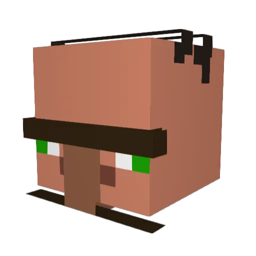 SupremeGamer360 Minecraft avatar head, 3D render