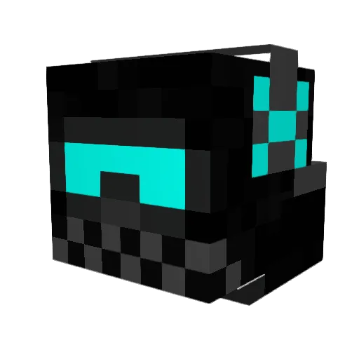 SupremeJoker Minecraft avatar head, 3D render