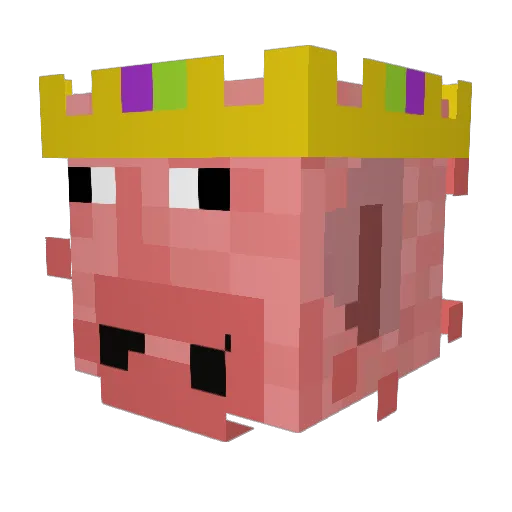 SupremeLeaderJAM Minecraft avatar head, 3D render