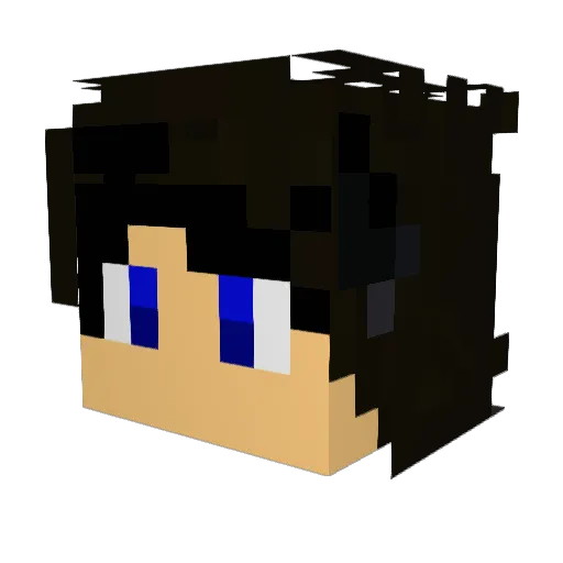 SupremeOPGaps Minecraft avatar head, 3D render