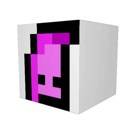 SupremeScooter Minecraft avatar head, 3D render