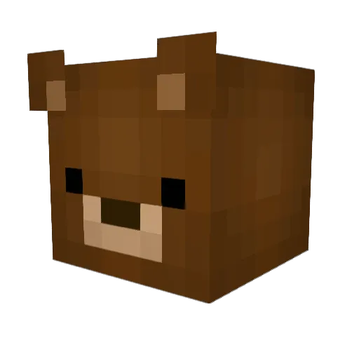 SupremeSeth Minecraft avatar head, 3D render