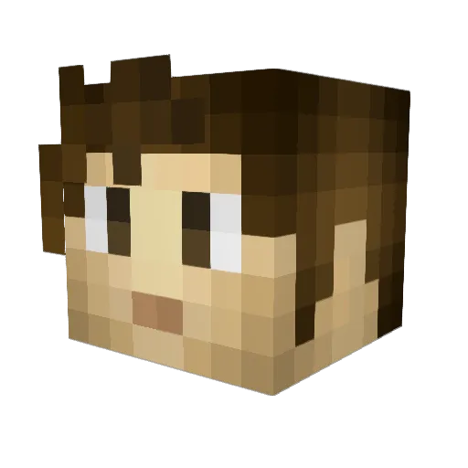 Supreme_0verlord Minecraft avatar head, 3D render