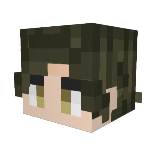 Supreme_Overlord Minecraft avatar head, 3D render