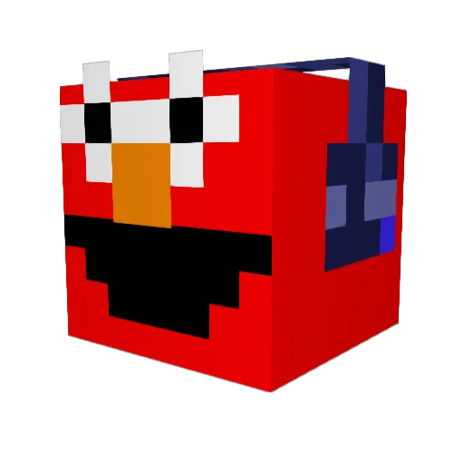 Suprimo98 Minecraft avatar head, 3D render
