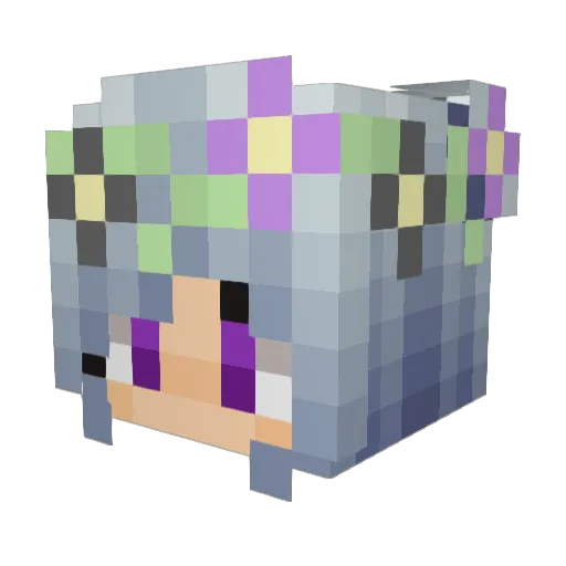 SuqMadiq119 Minecraft avatar head, 3D render