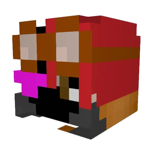 Surcease1 Minecraft avatar head, 3D render