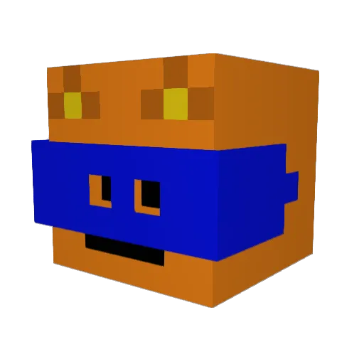 Surefire_Scotch Minecraft avatar head, 3D render