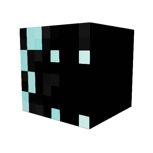 Sureko Minecraft avatar head, 3D render