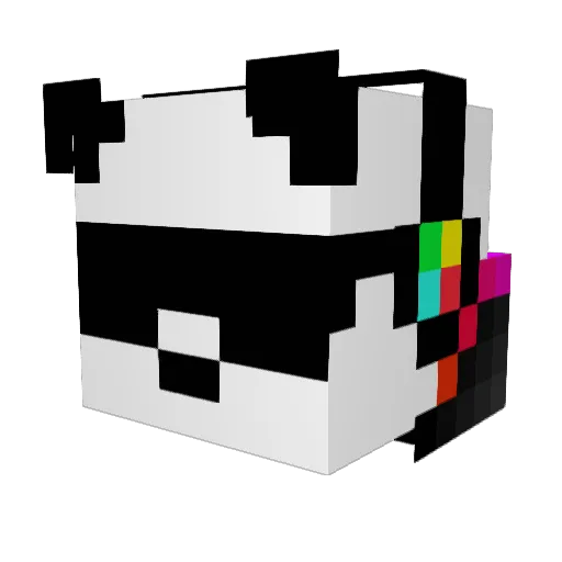 SurfSideDove Minecraft avatar head, 3D render