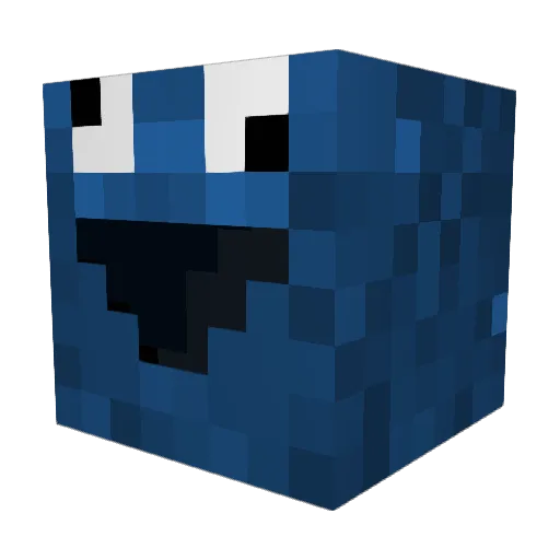 Surf_Spawn Minecraft avatar head, 3D render