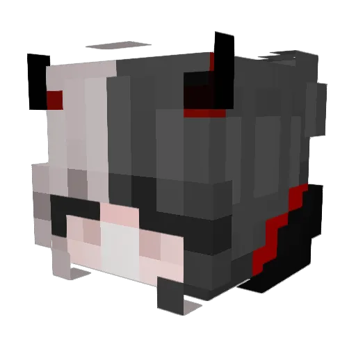SurfyFurball367 Minecraft avatar head, 3D render