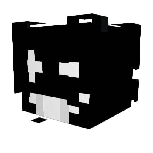 SurgeCraftTV Minecraft avatar head, 3D render