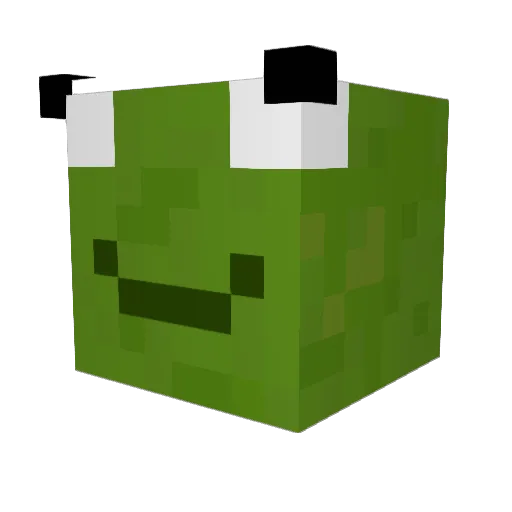 Surgewolf Minecraft avatar head, 3D render