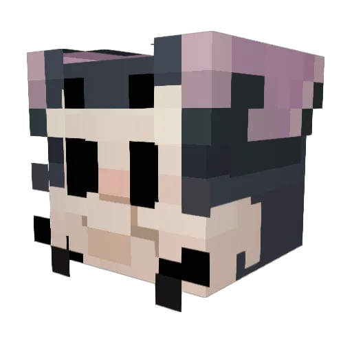 SurikUrik Minecraft avatar head, 3D render