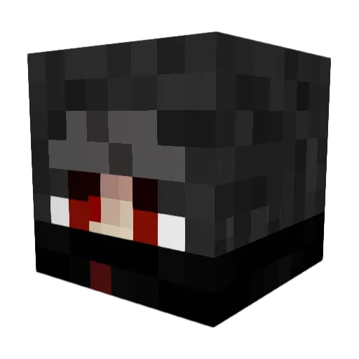 SurjoG Minecraft avatar head, 3D render
