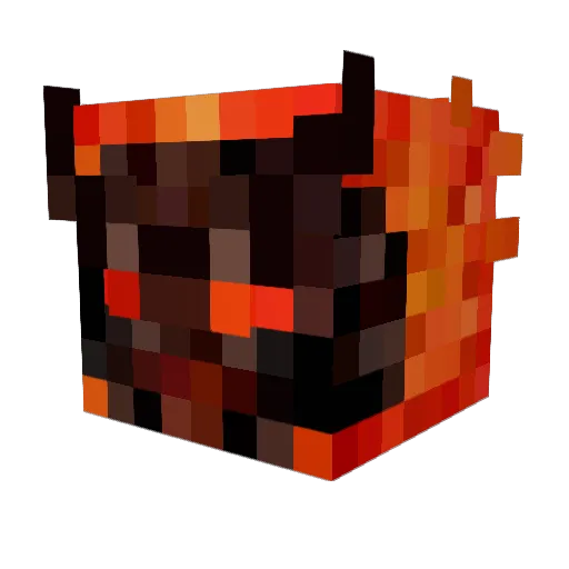 Surtur34 Minecraft avatar head, 3D render