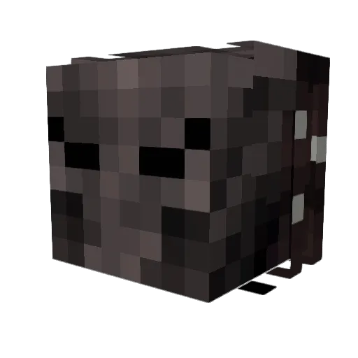 Surtur666 Minecraft avatar head, 3D render
